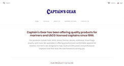 Desktop Screenshot of captainsgear.com